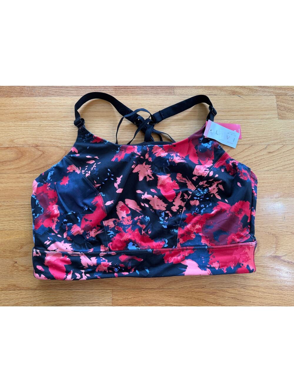 NEW! Women's LIVI Active Low Impact No-Wire Sports Bra Lane Bryant Size 24